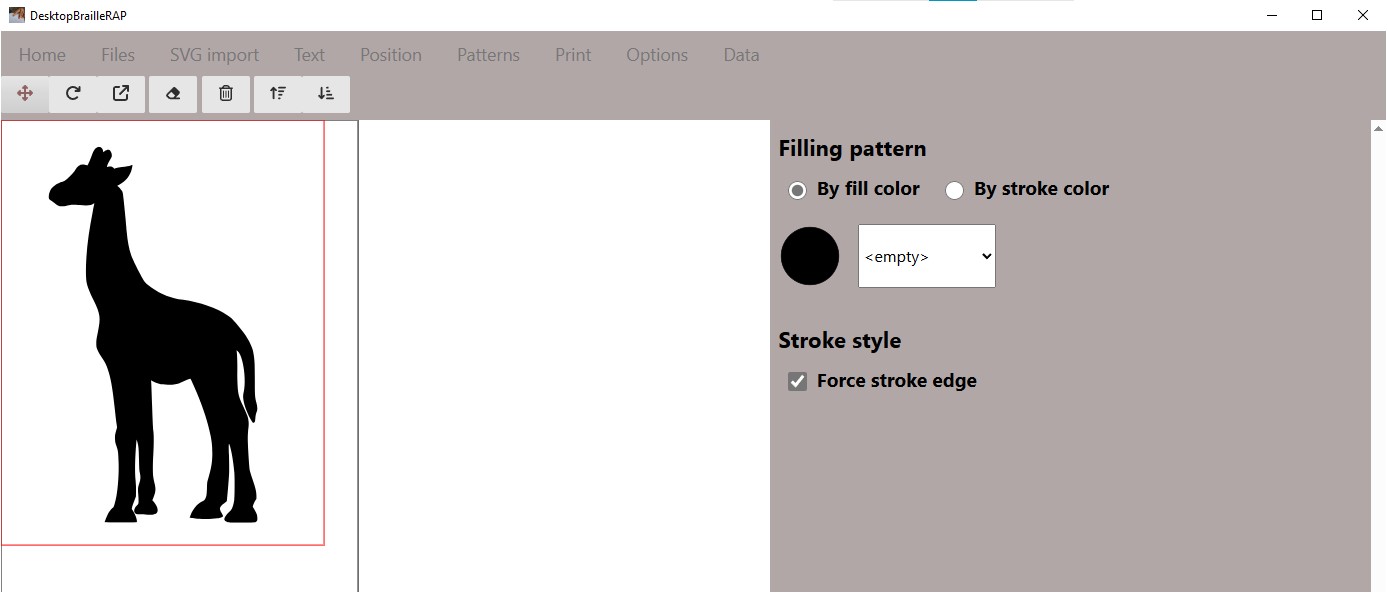 Pattern page screenshot