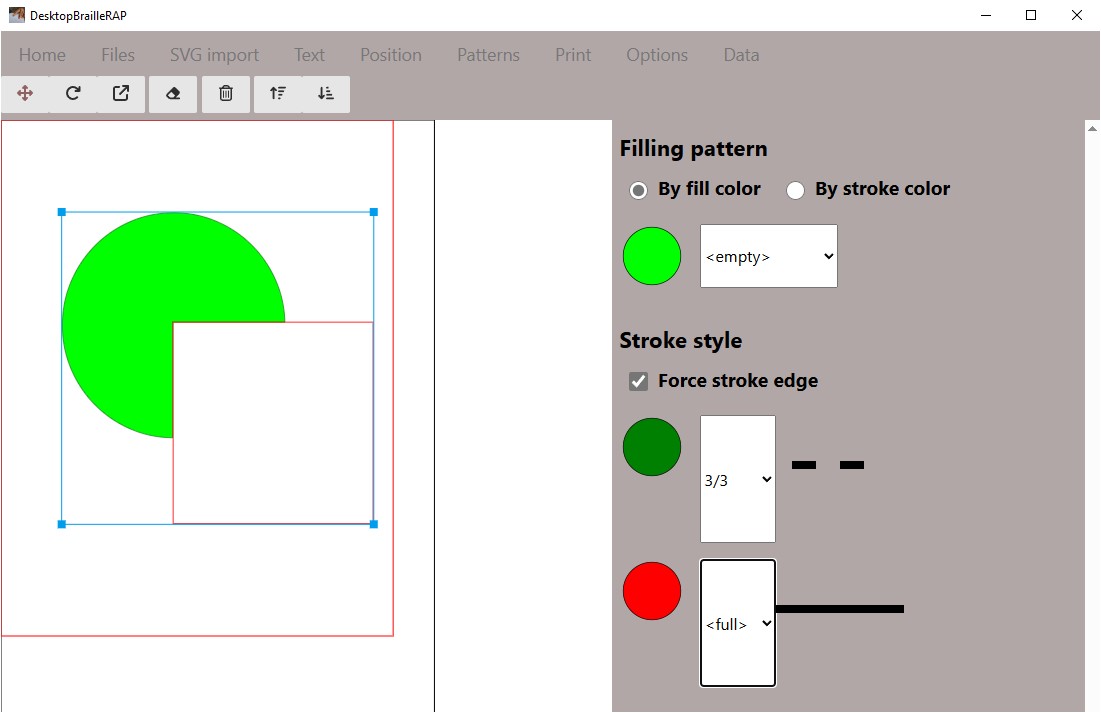 Pattern page screenshot