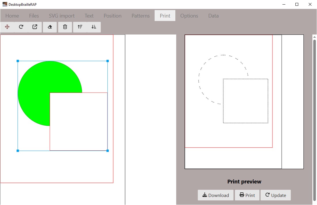 Pattern page screenshot