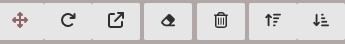image of the toolbar
